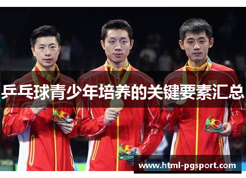 乒乓球青少年培养的关键要素汇总